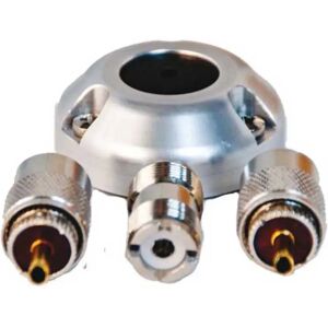 Talamex Aluminium Cable Connector Set Vhf Pl259 Silver One Size unisex Talamex Aluminium Cable Connector Set Vhf Pl259 Silver One Size unisex