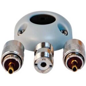 Talamex Plastic Cable Connector Set Vhf Pl259 Silver One Size unisex Talamex Plastic Cable Connector Set Vhf Pl259 Silver One Size unisex