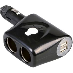 Talamex Twin Socket Adapter+2 Usb 12v Black One Size unisex Talamex Twin Socket Adapter+2 Usb 12v Black One Size unisex