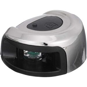 Attwood Lightarmor Deck Mount Navigation Round Sidelight 1nm Silver One Size unisex Attwood Lightarmor Deck Mount Navigation Round Sidelight 1nm Silver One Size unisex