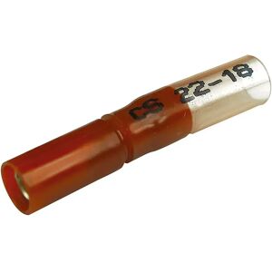 Seachoice 22-18 Female Insulated Heat Shrink Bullet Terminal 25 Units Red 3.96 mm unisex Seachoice 22-18 Female Insulated Heat Shrink Bullet Terminal 25 Units Red 3.96 mm unisex