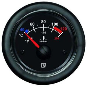 Vetus 40-120°c Temparature Indicator 12-24v Black 52 mm unisex Vetus 40-120°c Temparature Indicator 12-24v Black 52 mm unisex