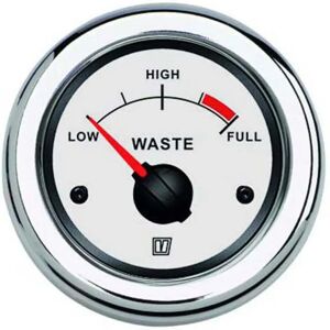 Vetus Sanitary Water Level Indicator 12-24v White 52 mm unisex Vetus Sanitary Water Level Indicator 12-24v White 52 mm unisex