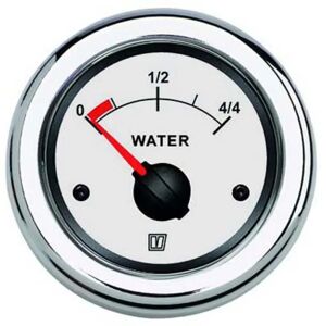 Vetus Water Level Indicator 12-24v White 52 mm unisex Vetus Water Level Indicator 12-24v White 52 mm unisex