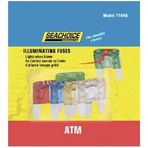 Seachoice Atm Led Indicator Fuse Set Multicolour One Size unisex Seachoice Atm Led Indicator Fuse Set Multicolour One Size unisex