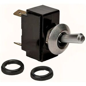 Sierra Dpdt Mom On-off-mom On Toggle Switch Black One Size unisex Sierra Dpdt Mom On-off-mom On Toggle Switch Black One Size unisex