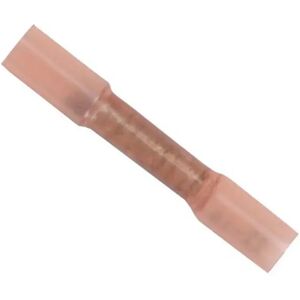 Ancor Heat Shrink Butt Connector 500 Units Red / White 22-18 AWG unisex Ancor Heat Shrink Butt Connector 500 Units Red / White 22-18 AWG unisex