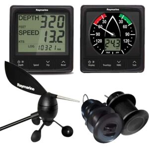 Raymarine T70585 Nautical Instrumentation Set Black One Size unisex Raymarine T70585 Nautical Instrumentation Set Black One Size unisex