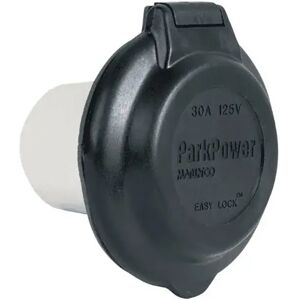 Marinco Inlet Contoured Cover & Bezel 30a Black / White One Size unisex Marinco Inlet Contoured Cover & Bezel 30a Black / White One Size unisex