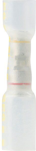 Ancor Heat Shrink Step-down/multi-wire Butt Connector 12-10 Awg Clear / Yellow Dashes One Size unisex