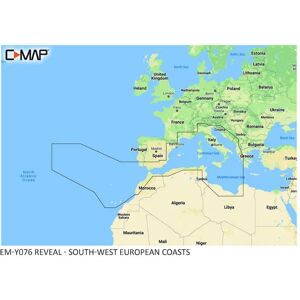 C-map South-west European Coasts Nautical Chart Multicolor One Size unisex C-map South-west European Coasts Nautical Chart Multicolor One Size unisex