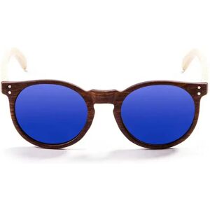 Ocean Sunglasses Lizard Wood Polarized Sunglasses Brown / Blue One Size Men,Women Ocean Sunglasses Lizard Wood Polarized Sunglasses Brown / Blue One Size Men,Women