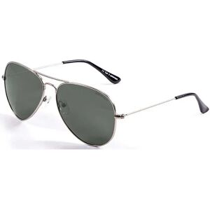 Ocean Sunglasses Bonila Polarized Sunglasses Silver / Green One Size Men,Women Ocean Sunglasses Bonila Polarized Sunglasses Silver / Green One Size Men,Women