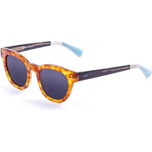 Ocean Sunglasses Santa Cruz Polarized Sunglasses Frame Brown Red Blue / White In The Arms/CAT3 Men,Women Ocean Sunglasses Santa Cruz Polarized Sunglasses Frame Brown Red Blue / White In The Arms/CAT3 Men,Women