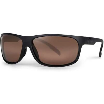 Fox Rage Polarized Sunglasses Matt Black Wrap Brown One Size Men,Women Fox Rage Polarized Sunglasses Matt Black Wrap Brown One Size Men,Women