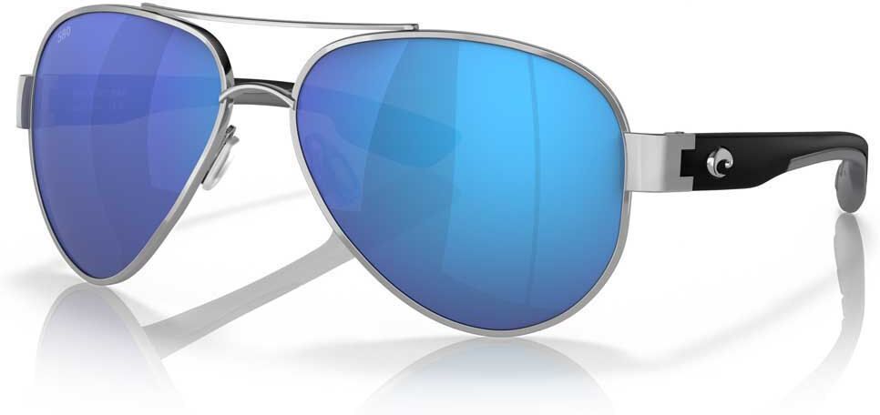 Costa South Point Mirrored Polarized Sunglasses Palladium Blue Mirror 580G/CAT3 Men