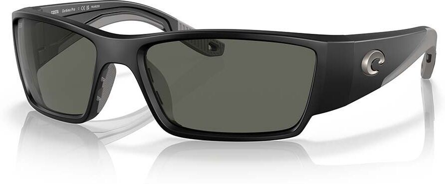 Costa Corbina Pro Polarized Sunglasses Matte Black Gray 580G/CAT3 Men,Women