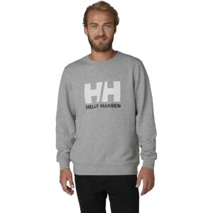 Helly Hansen Logo Crew Sweatshirt Grey Melange M Men Helly Hansen Logo Crew Sweatshirt Grey Melange M Men