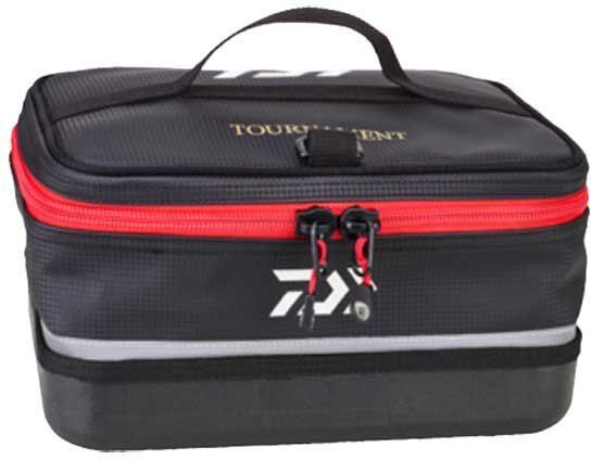 Daiwa Tournament Surfcasting 11l Cooler Bag Black / Red 30 x 23 x 16 cm unisex