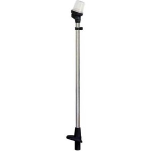 Lalizas Pole Plug In Light 54 Cm White / Black Housing One Size unisex Lalizas Pole Plug In Light 54 Cm White / Black Housing One Size unisex