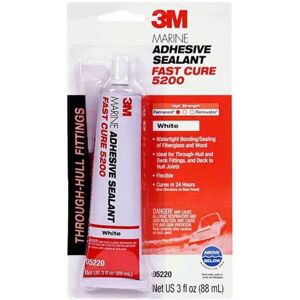 3m Marine Adhesive Sealant Fast Cure 5200 White 90 ml unisex 3m Marine Adhesive Sealant Fast Cure 5200 White 90 ml unisex
