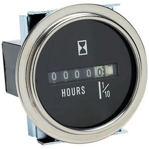 Seachoice Hour Meter - Impact-resistant case, Auto-lubricating, 8V-32V DC, NEMA/SAE Seachoice Hour Meter - Impact-resistant case, Auto-lubricating, 8V-32V DC, NEMA/SAE