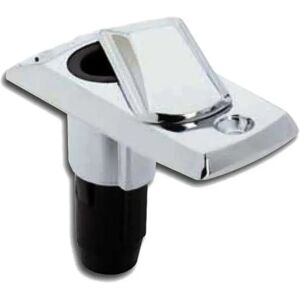 Attwood Zamak Rectangle Base For 12º Angled Pole Silver 12V unisex Attwood Zamak Rectangle Base For 12º Angled Pole Silver 12V unisex