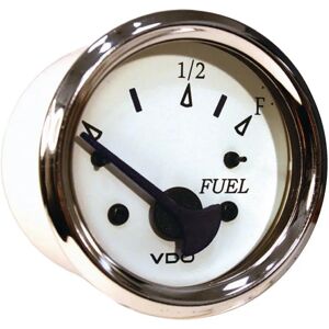 Seachoice Fuel Gage Chrome / White One Size unisex Seachoice Fuel Gage Chrome / White One Size unisex