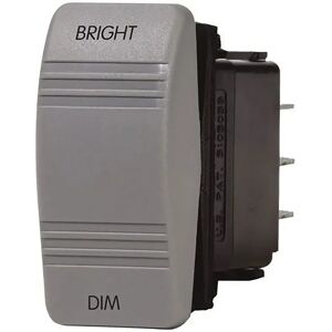 Blue Sea Systems Switch Contura Spdt On/off/on Grey One Size unisex Blue Sea Systems Switch Contura Spdt On/off/on Grey One Size unisex