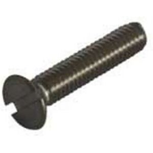 Talamex Countersunk Head Slotted 6 Units Grey M5 x 30 mm unisex Talamex Countersunk Head Slotted 6 Units Grey M5 x 30 mm unisex