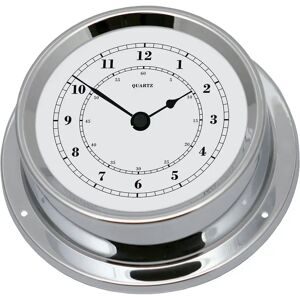 Talamex Clock 125 Mm Chrome One Size unisex Talamex Clock 125 Mm Chrome One Size unisex