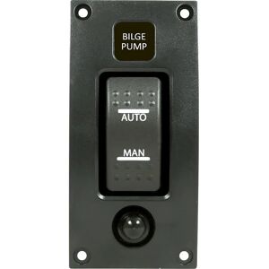 Talamex Switchpanel Curved Add On Bilgepump Switch On-off-auto Black One Size unisex Talamex Switchpanel Curved Add On Bilgepump Switch On-off-auto Black One Size unisex