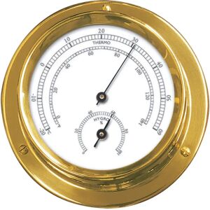 Talamex Thermometer/hygrometer 110 Mm Brass One Size unisex Talamex Thermometer/hygrometer 110 Mm Brass One Size unisex