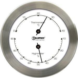 Talamex Thermometer/hygrometer Rvs 100 Mm One Size unisex Talamex Thermometer/hygrometer Rvs 100 Mm One Size unisex