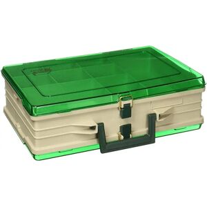 Plano Magnum Xl Double Tackle Box Grey / Green One Size unisex Plano Magnum Xl Double Tackle Box Grey / Green One Size unisex