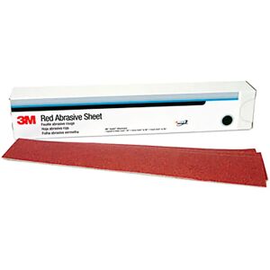 3m Abrasive Hookit Sheet 40a 25 Units Red One Size unisex 3m Abrasive Hookit Sheet 40a 25 Units Red One Size unisex