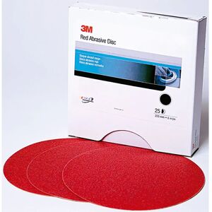 3m Abrasive Hookit P1200a 6´´ Film Disc 25 Units Red One Size unisex 3m Abrasive Hookit P1200a 6´´ Film Disc 25 Units Red One Size unisex