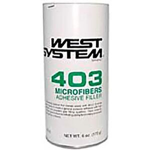 West System 403 Microfiber Additive White 750 g unisex West System 403 Microfiber Additive White 750 g unisex