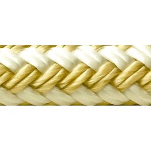 Seachoice Dockline Braided Rope 7.6 M Gold / White 3/4´´ unisex Seachoice Dockline Braided Rope 7.6 M Gold / White 3/4´´ unisex