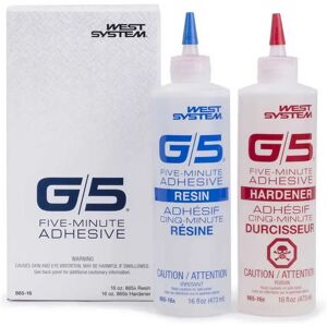 West System Five-minute Adhesive 16oz One Size unisex West System Five-minute Adhesive 16oz One Size unisex