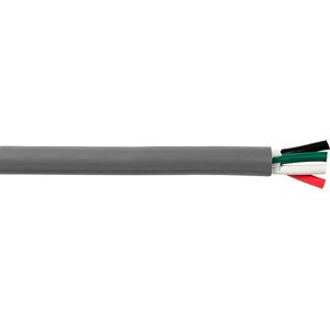 Cobra Wire&cable Multi-conductor Tinned Copper Cable Round 16/4 30.5 M Grey / Black / White / Green / Red One Size unisex Cobra Wire&cable Multi-conductor Tinned Copper Cable Round 16/4 30.5 M Grey / Black / White / Green / Red One Size unisex