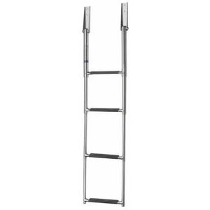Vetus Inox 4 Steps Telesco Transom Mounted Swim Ladder 1165 mm unisex Vetus Inox 4 Steps Telesco Transom Mounted Swim Ladder 1165 mm unisex