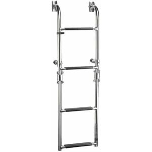 Vetus Inox 4 Steps Transom Mounted Swim Ladder 880 mm unisex Vetus Inox 4 Steps Transom Mounted Swim Ladder 880 mm unisex