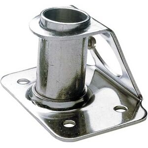 Vetus Stainless Steel Inclined Candlestick Base Plate - Candelabrum Base Vetus Stainless Steel Inclined Candlestick Base Plate - Candelabrum Base