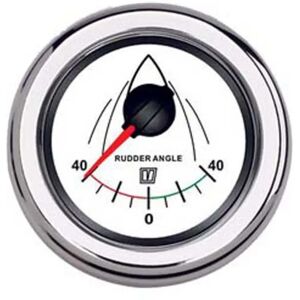 Vetus Rudder Angle Indicator 12-24v White 52 mm unisex Vetus Rudder Angle Indicator 12-24v White 52 mm unisex
