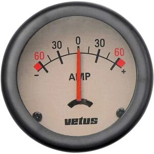 Vetus Ampere Gauge 12/instrument 60a 24v Cream One Size unisex Vetus Ampere Gauge 12/instrument 60a 24v Cream One Size unisex