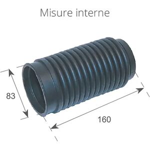 Finnord Volvo 3850426 Trasmission Hoop Boots Black 160 x 83 mm unisex Finnord Volvo 3850426 Trasmission Hoop Boots Black 160 x 83 mm unisex