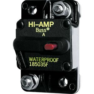 Plastimo Bulkhead Circuit Breaker Black 50A unisex Plastimo Bulkhead Circuit Breaker Black 50A unisex