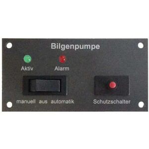 Philippi Dc Bilge Pump Control Panel 16a 12-24v Black 105 x 52.5 x 60 mm unisex Philippi Dc Bilge Pump Control Panel 16a 12-24v Black 105 x 52.5 x 60 mm unisex
