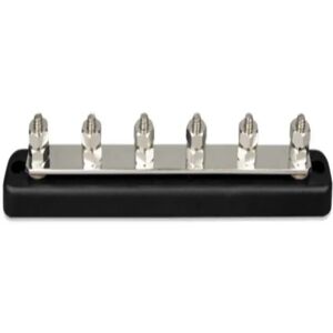 Victron Energy Cover + 4p Bus Bar 600a Black / Silver One Size unisex Victron Energy Cover + 4p Bus Bar 600a Black / Silver One Size unisex